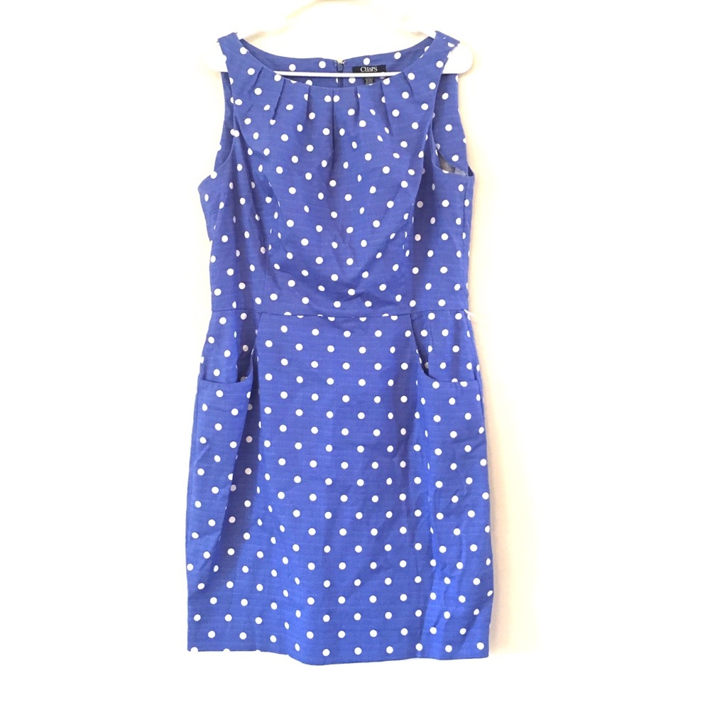 CHAPS Polka Dot Dress